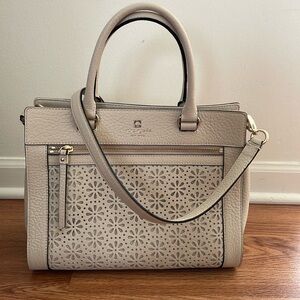 Kate Spade Cream/Beige Satchel Bag